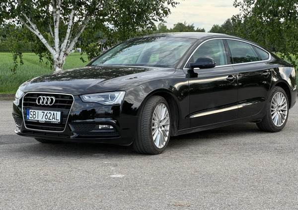 Audi A5 cena 63700 przebieg: 156000, rok produkcji 2016 z Krośniewice małe 79